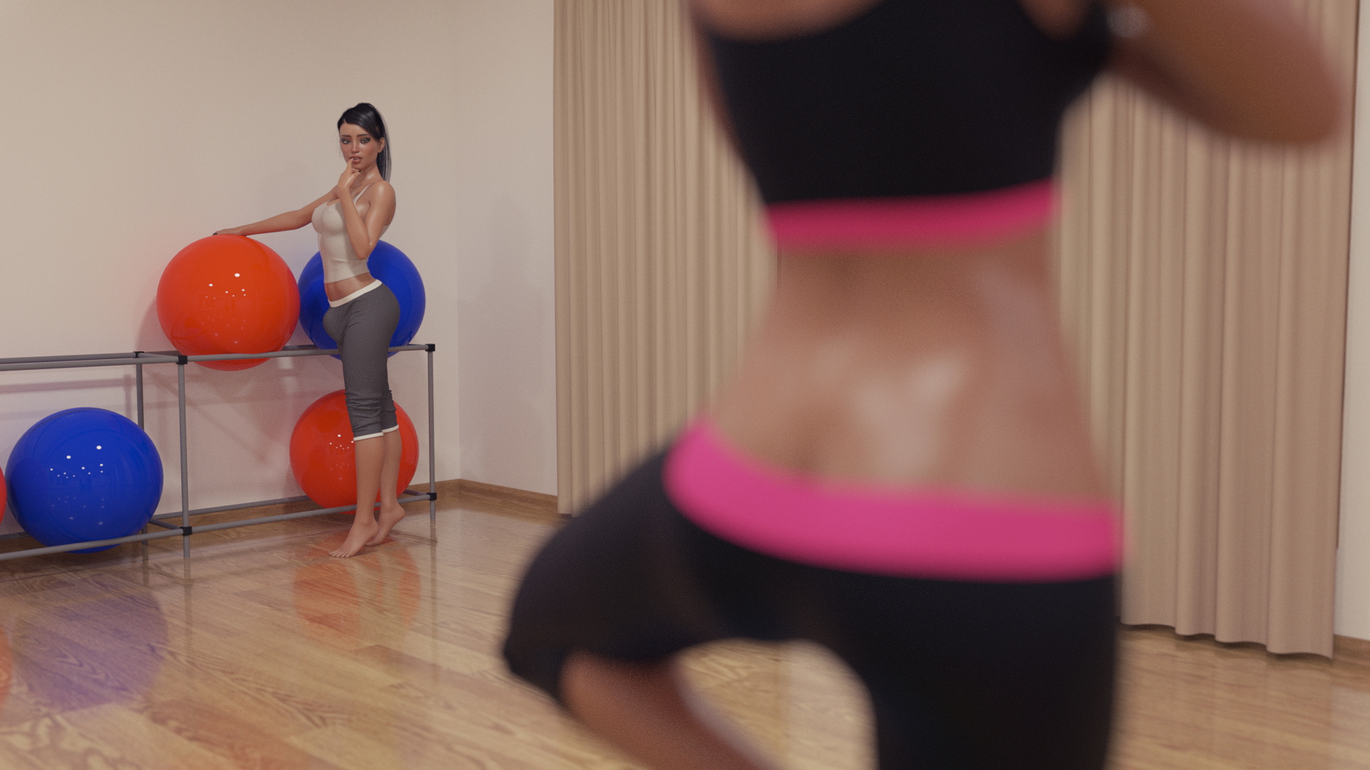 Sexy Gym  3d Porn 3d Girl Videogame Original Character Futanari Futa Big Cock Bwc Gym Workout Oral Sex Undressed Fellatio Blowjob Sucking Cock Cum In Mouth Anal Pussy Pussy Penetration Doggy Style Position 7