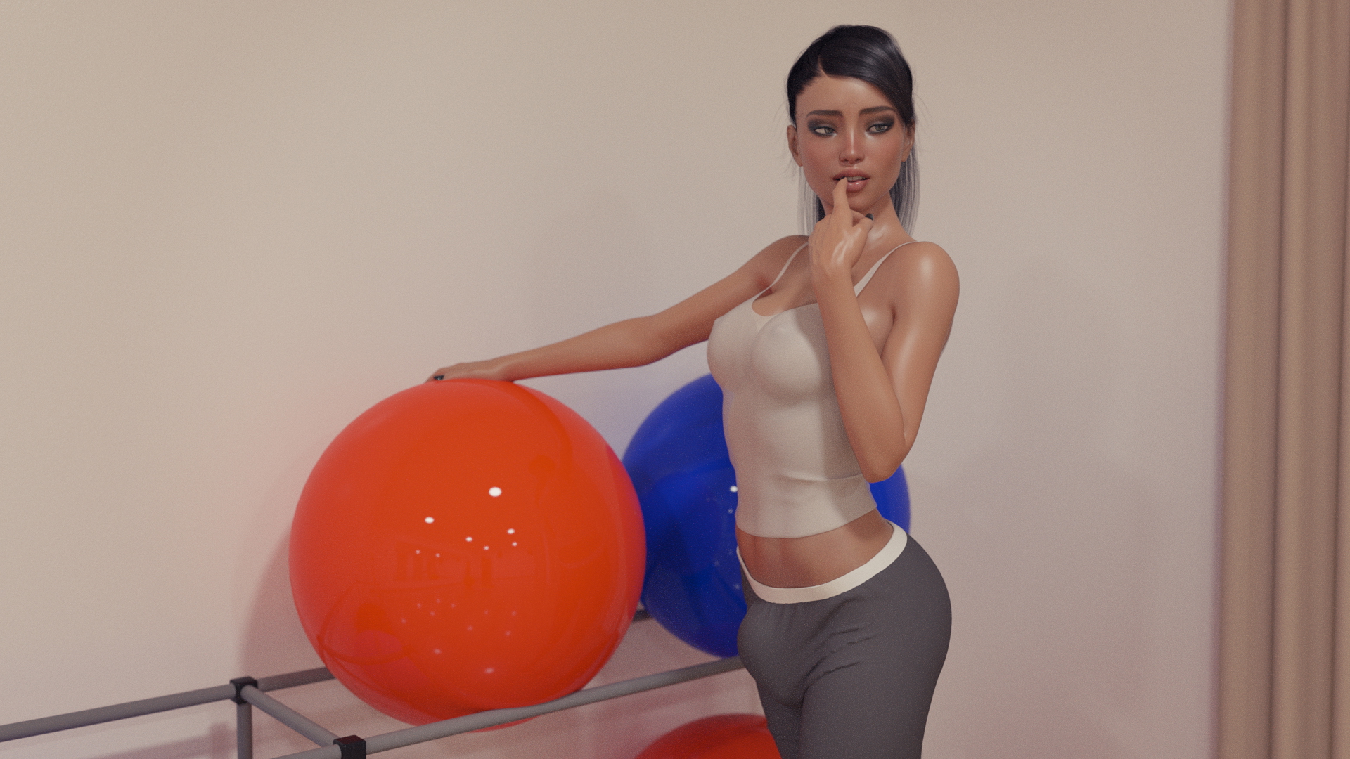 Sexy Gym  3d Porn 3d Girl Videogame Original Character Futanari Futa Big Cock Bwc Gym Workout Oral Sex Undressed Fellatio Blowjob Sucking Cock Cum In Mouth Anal Pussy Pussy Penetration Doggy Style Position 8