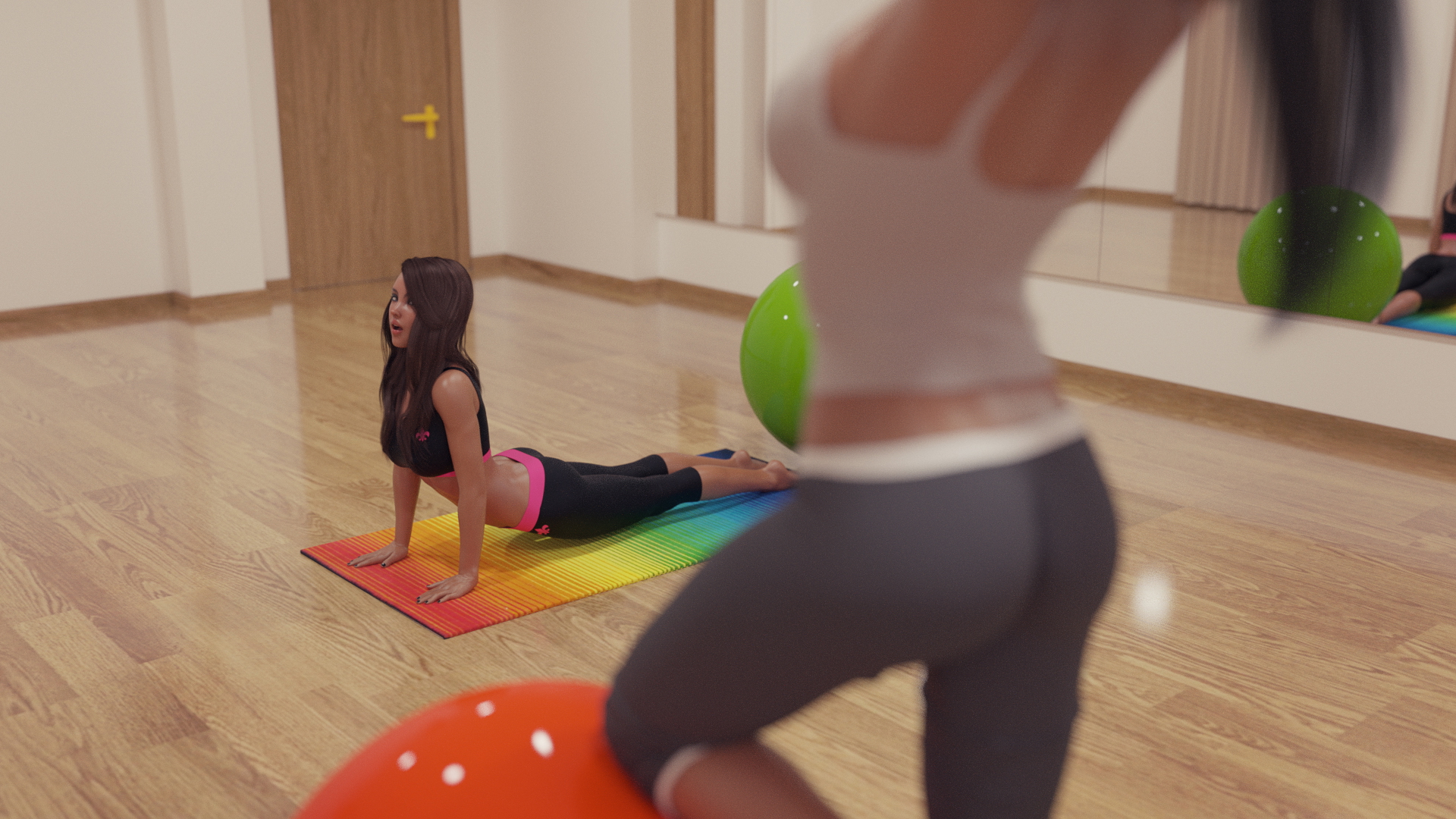 Sexy Gym  3d Porn 3d Girl Videogame Original Character Futanari Futa Big Cock Bwc Gym Workout Oral Sex Undressed Fellatio Blowjob Sucking Cock Cum In Mouth Anal Pussy Pussy Penetration Doggy Style Position 10