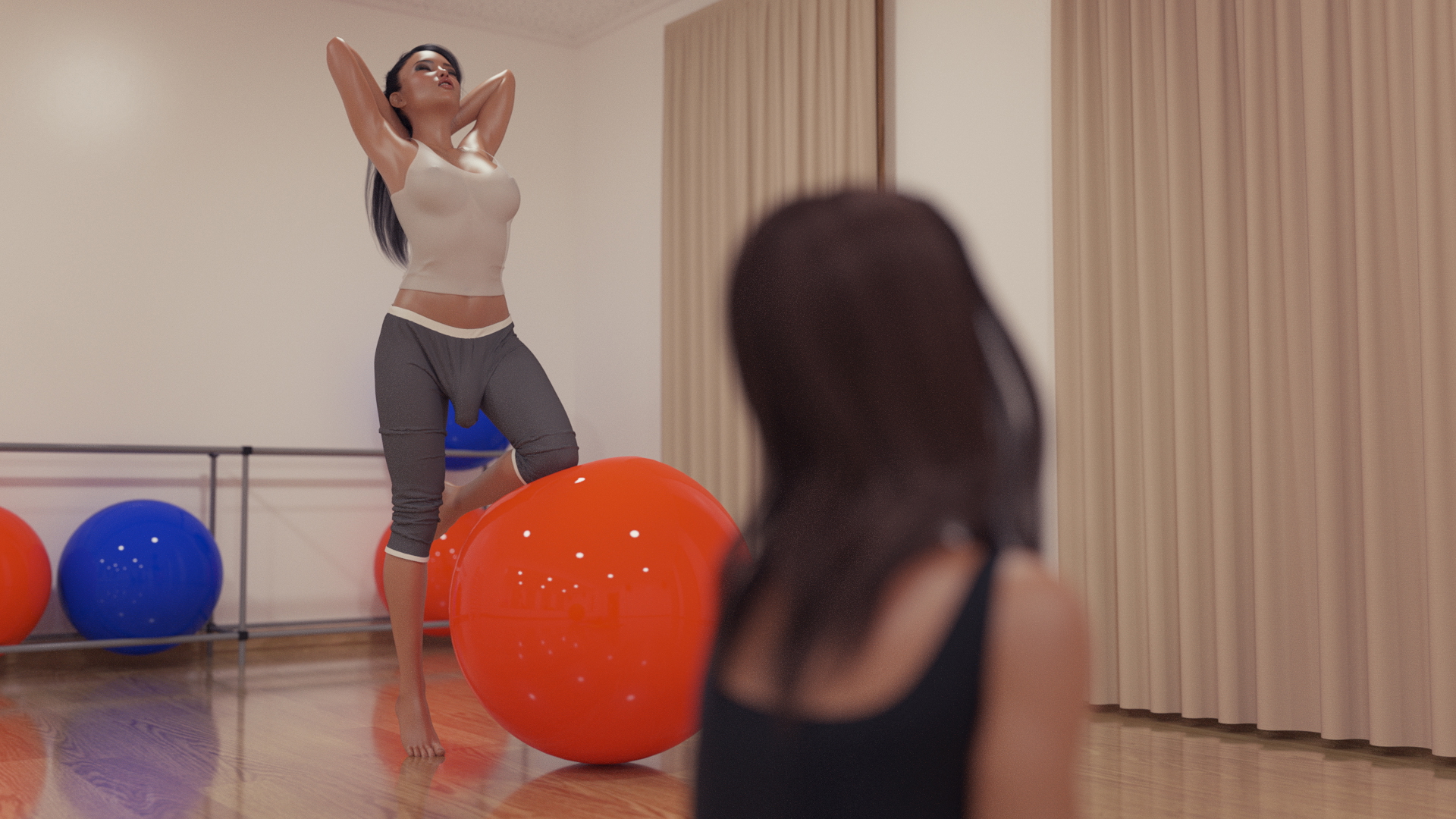 Sexy Gym  3d Porn 3d Girl Videogame Original Character Futanari Futa Big Cock Bwc Gym Workout Oral Sex Undressed Fellatio Blowjob Sucking Cock Cum In Mouth Anal Pussy Pussy Penetration Doggy Style Position 12