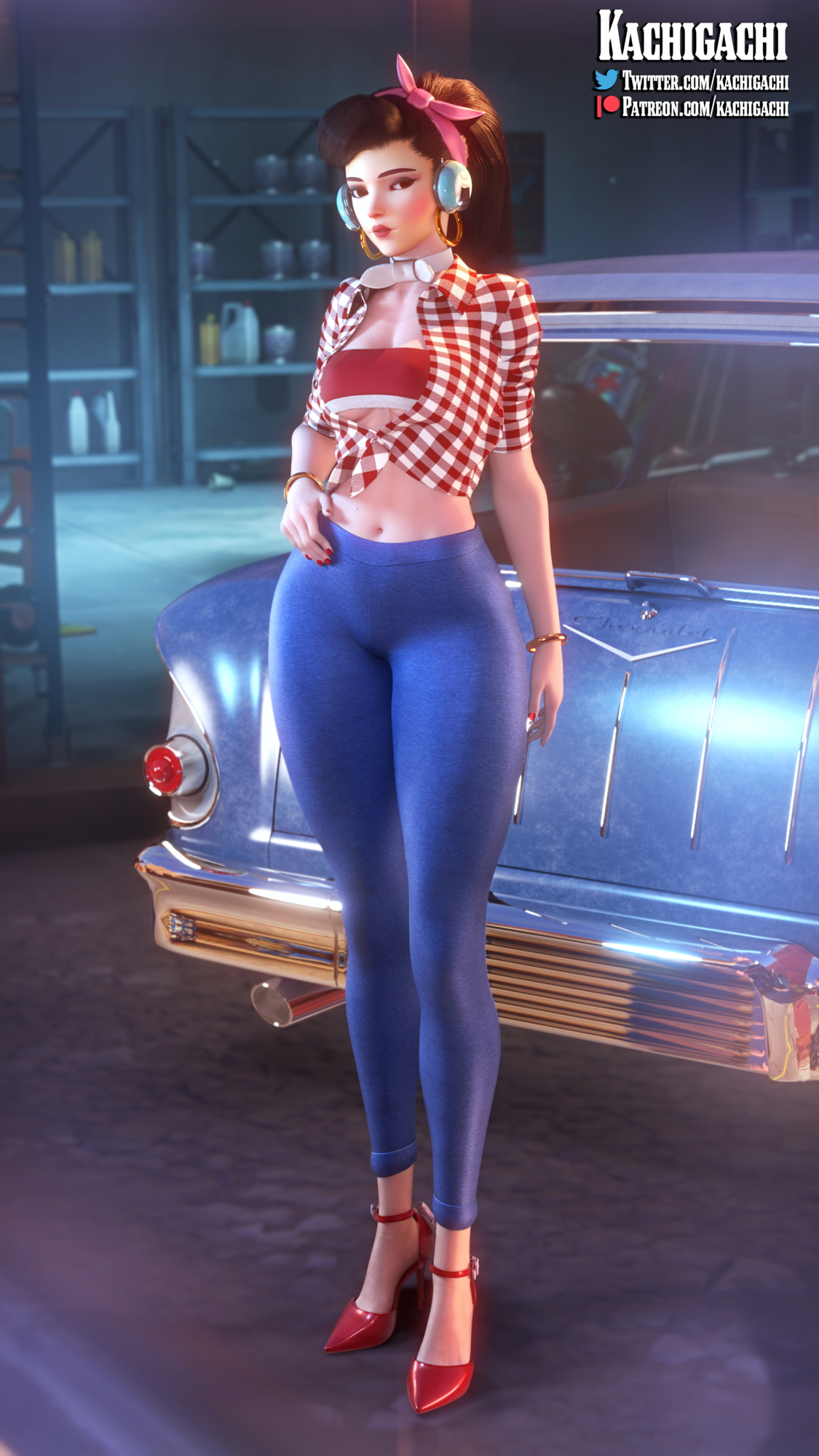 D.Va | Cruiser Overwatch Dva (overwatch) Ass Big Ass High Heels Pinup Nude 3