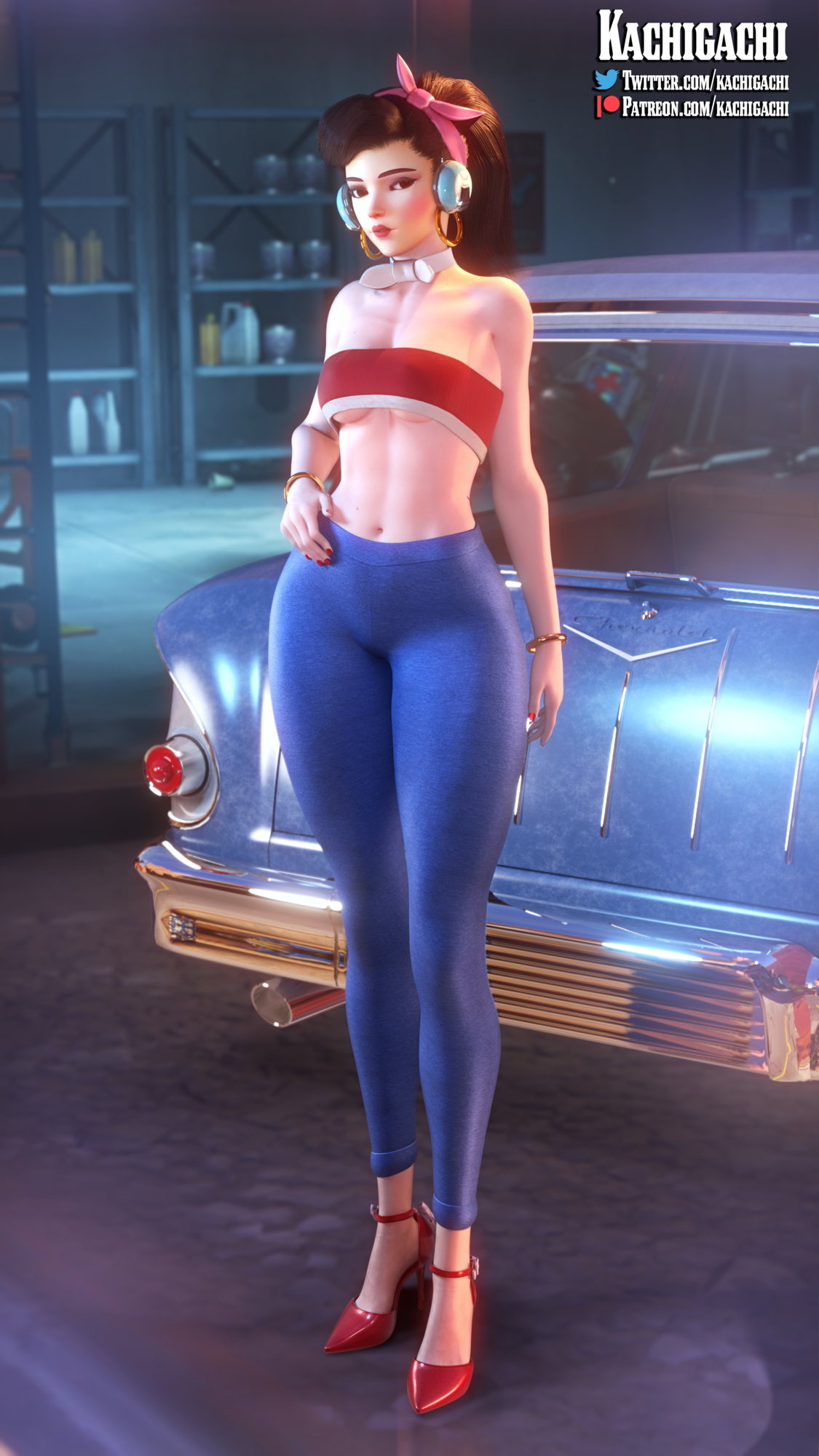 D.Va | Cruiser Overwatch Dva (overwatch) Ass Big Ass High Heels Pinup Nude 4