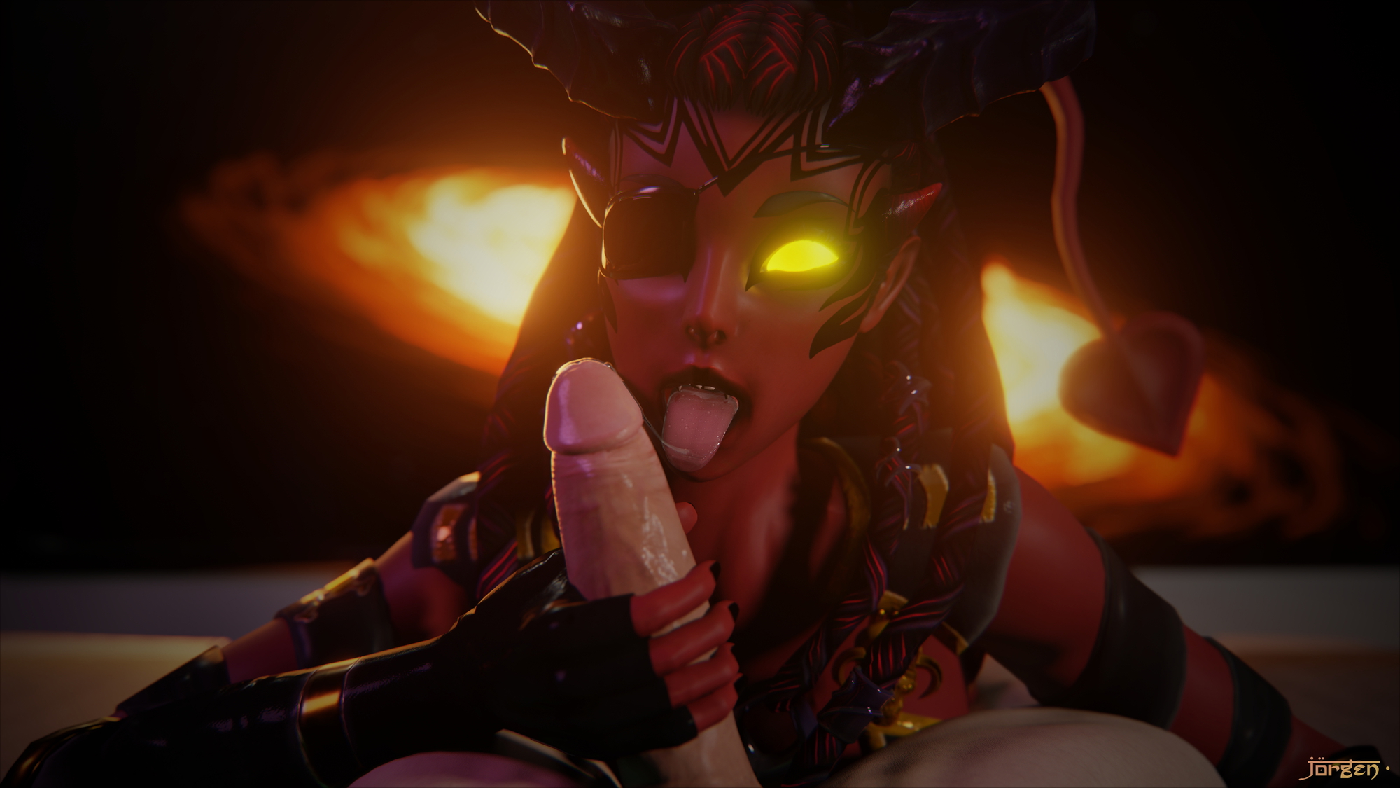❧  𝚁𝚎𝚍𝚜𝚑𝚒𝚏𝚝 Subverse Killi Handjob Blowjob Cum Licking 4
