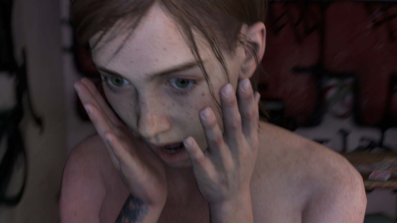 I wonder what has Ellie looking so surprised about...
But, you can find out now as I continue working on the current video with Ellie by supporting my work at:

patreon.com?xroadsradio