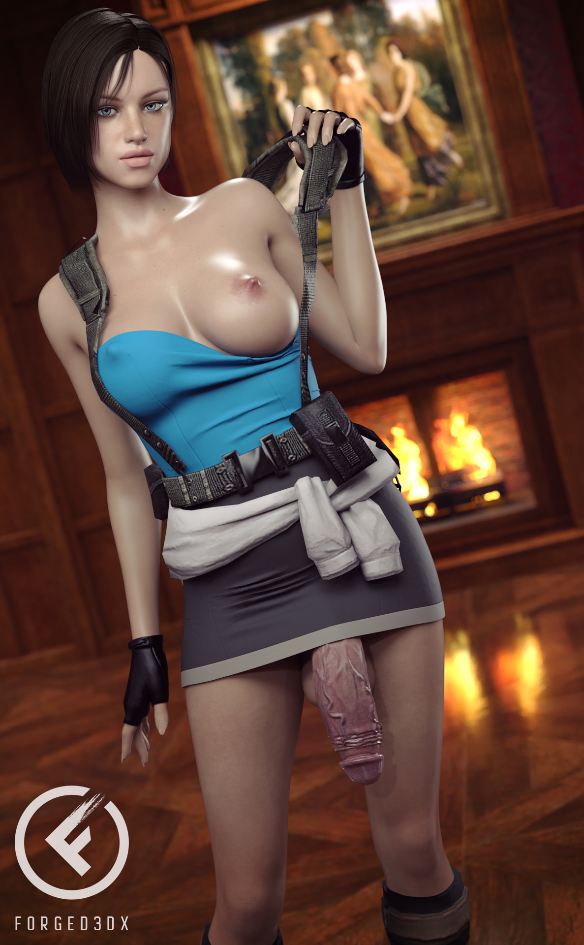 Introducing Jill Jill Valentine Resident Evil 3d Porn 3d Girl Videogame Nude Naked Fit Natural Boobs Natural Tits Futanari Futa Cumshot Erection Bwc Topless 2