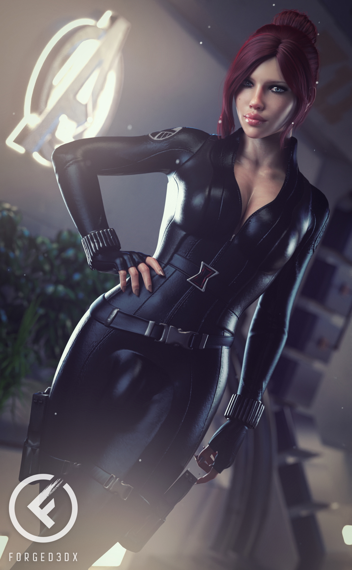 Introducing Natalia Natalia Natasha Romanoff Marvel Avengers Black Widow 3d Porn 3d Girl Videogame Nude Naked Fit Natural Boobs Natural Tits Futanari Futa