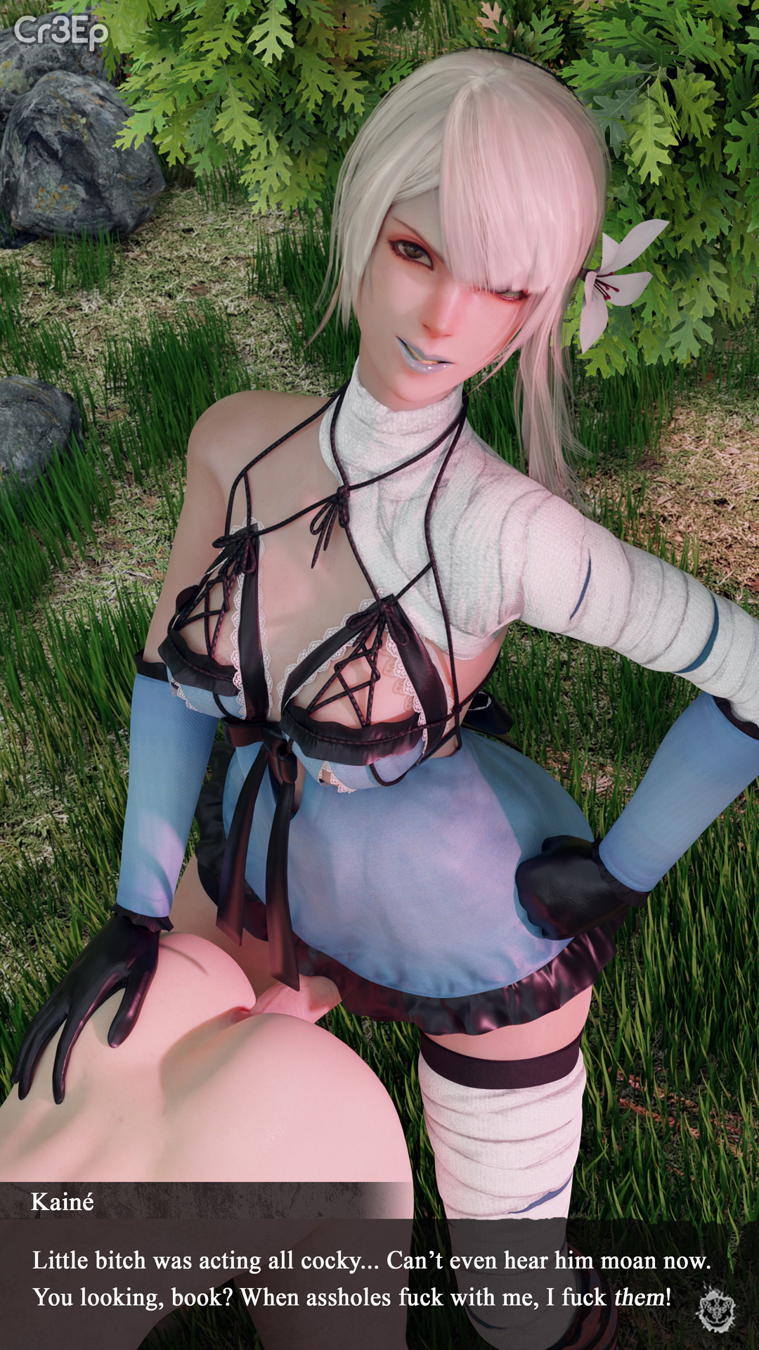 Kainé futa on male set Kaine (nier Replicant) Nier Replicant Anal Futa On Male Submissive Male Femdom Futanari Facial