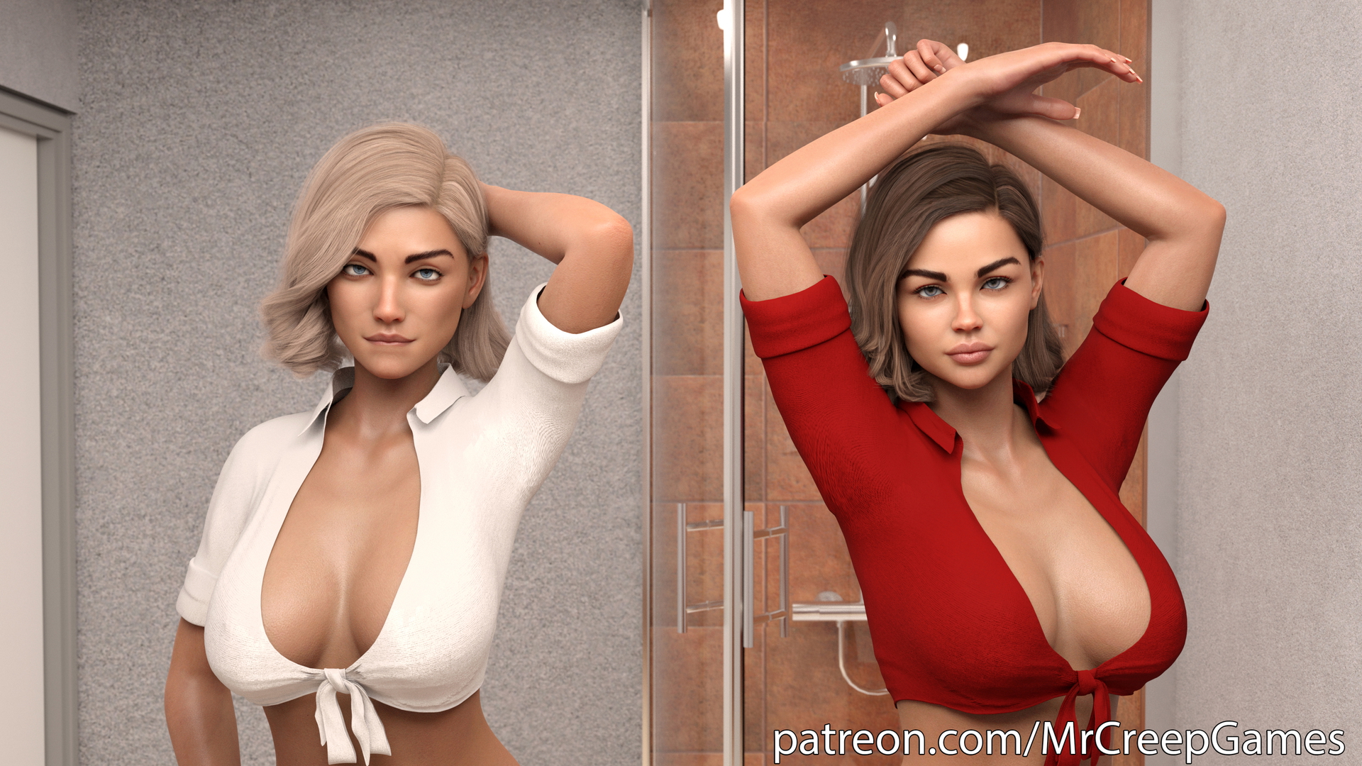 Tonight's Double Order  3d Porn 3d Girl Nsfw 3dnsfw Sexy Hot Nude Big boobs Pinup Pose Cute Teen