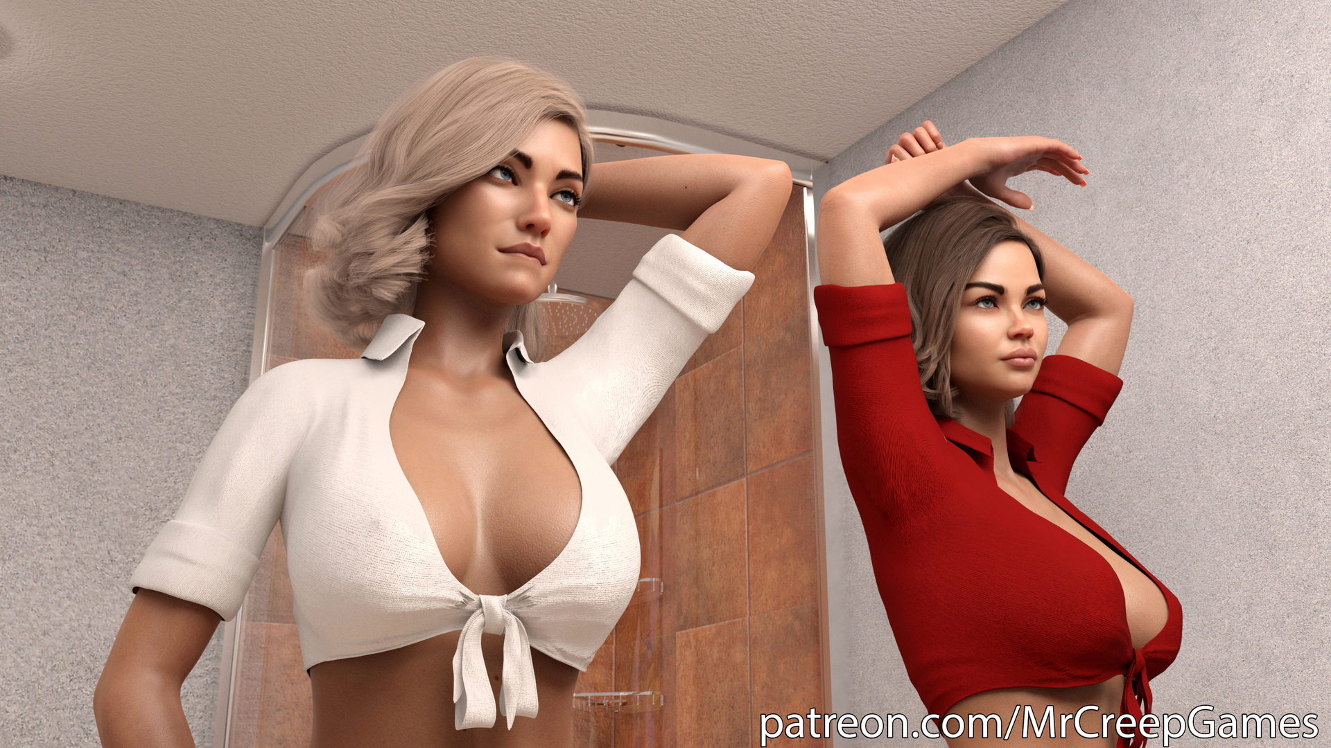 Tonight's Double Order (1)  3d Porn 3d Girl Nsfw 3dnsfw Sexy Hot Nude Big boobs Pinup Pose Cute Teen