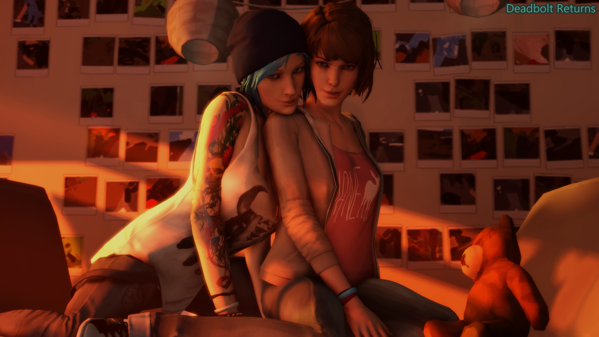 Max and Chloe, Too Cute Life Is Strange Max Caulfield Chloe Price Rule34 Sfm Source Filmmaker Pinup Lesbian