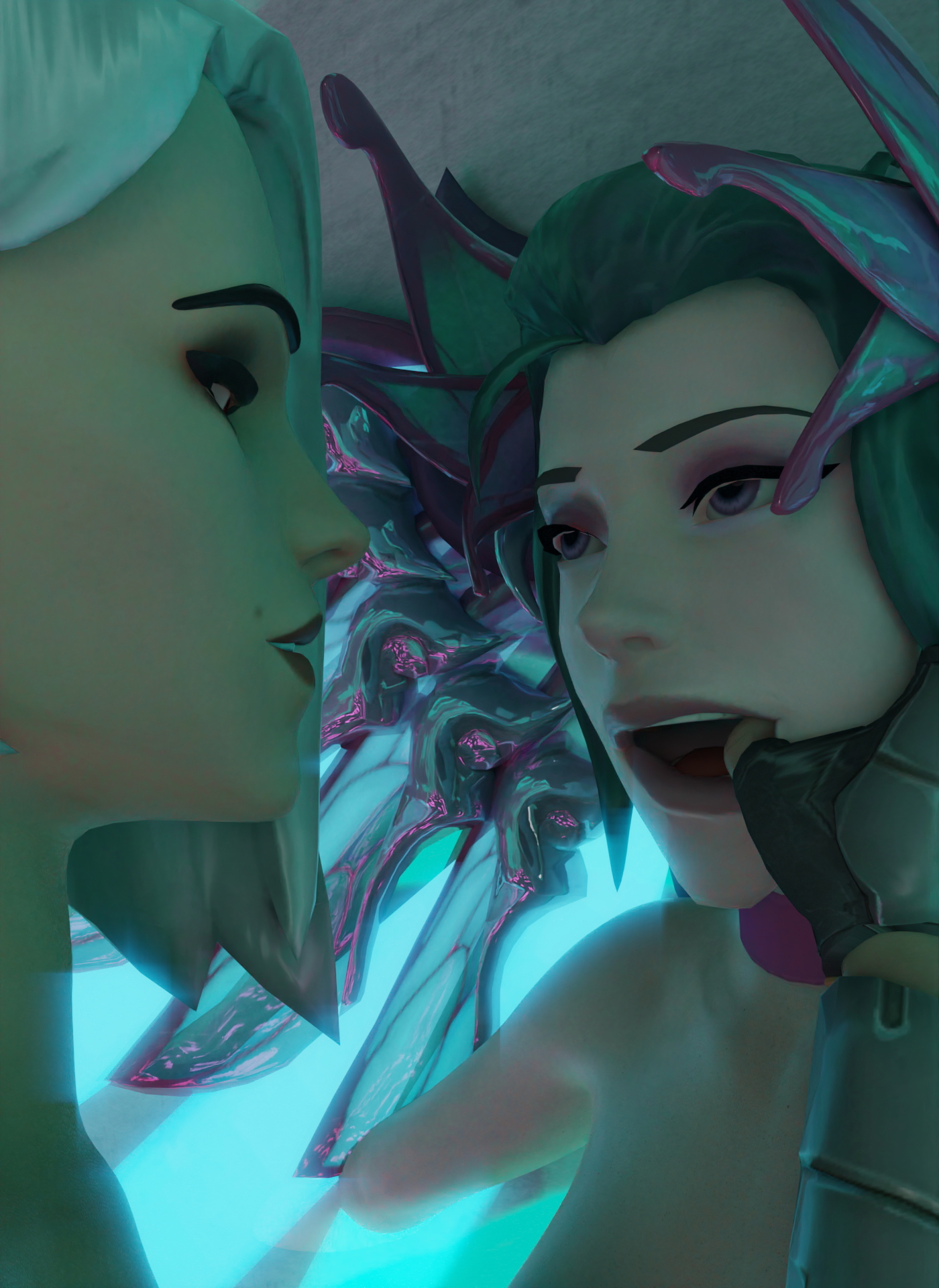 Widowmaker Mei Mercy Brigitte Widowmaker Mei (Overwatch) Brigitte Mercy Game Videogame Lesbian 1girl