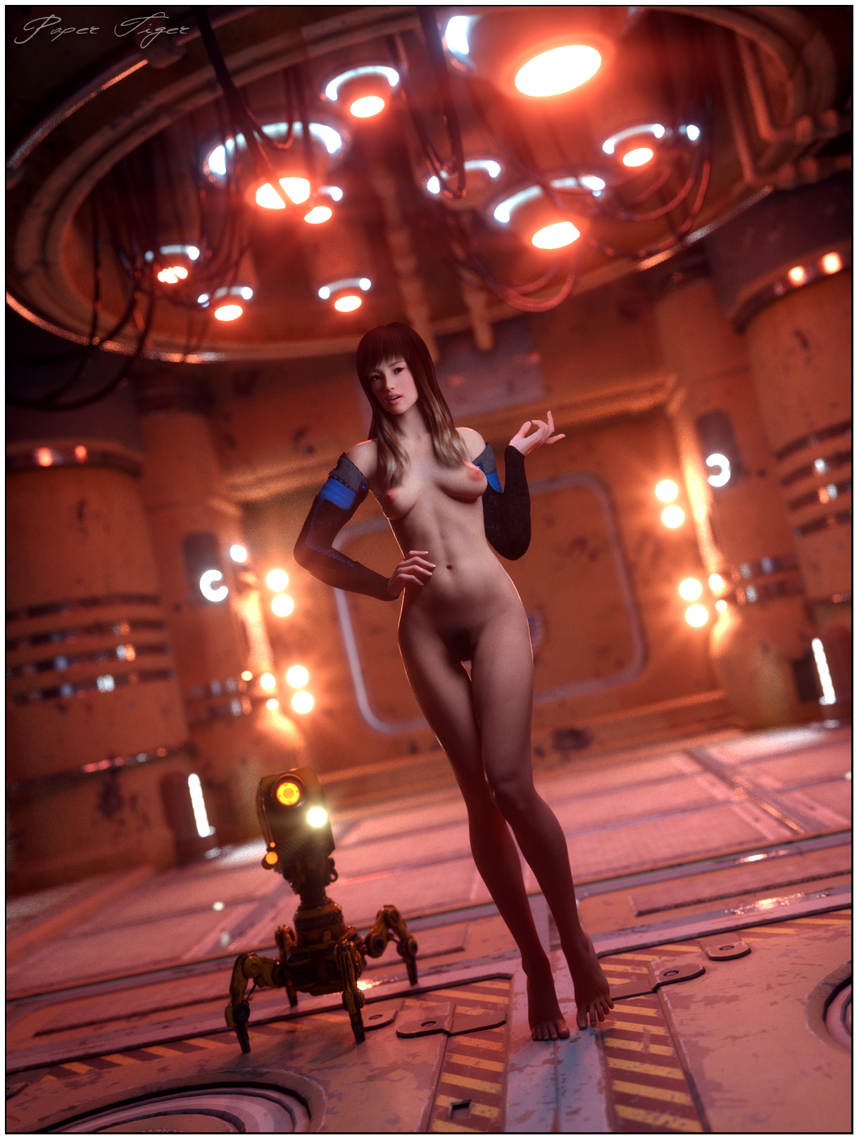 Future Perfect  Sci-fi Pinup