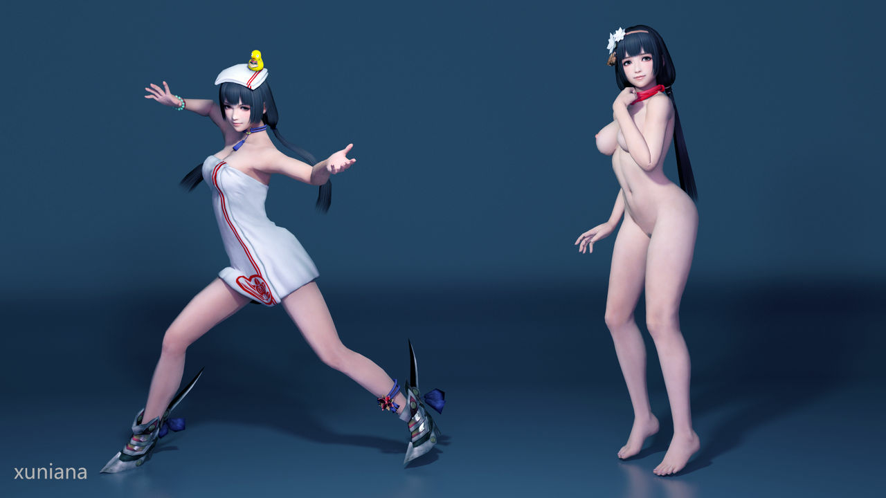 Naotora li is the best Naotora Sengoku Musou 3d Porn 3d Girl 3dnsfw Topless Nude Naked Natural Boobs Pubic Hair Pink Nipples