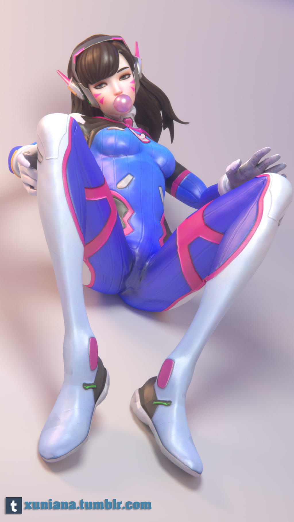Dva lying on the ground Dva (overwatch) Overwatch 3d Porn 3d Girl 3dnsfw Sexy Teen