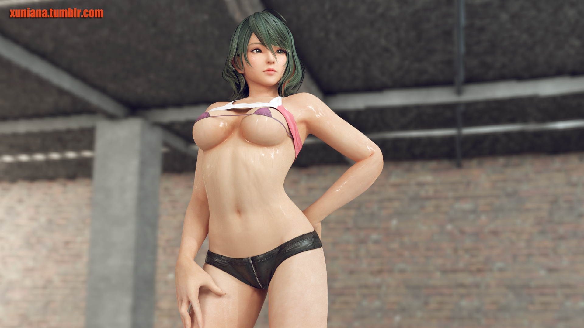 New Comer Tamaki Chan Dead Or Alive Tamaki 3d Porn 3d Girl 3dnsfw Sexy Natural Boobs Posing Naked