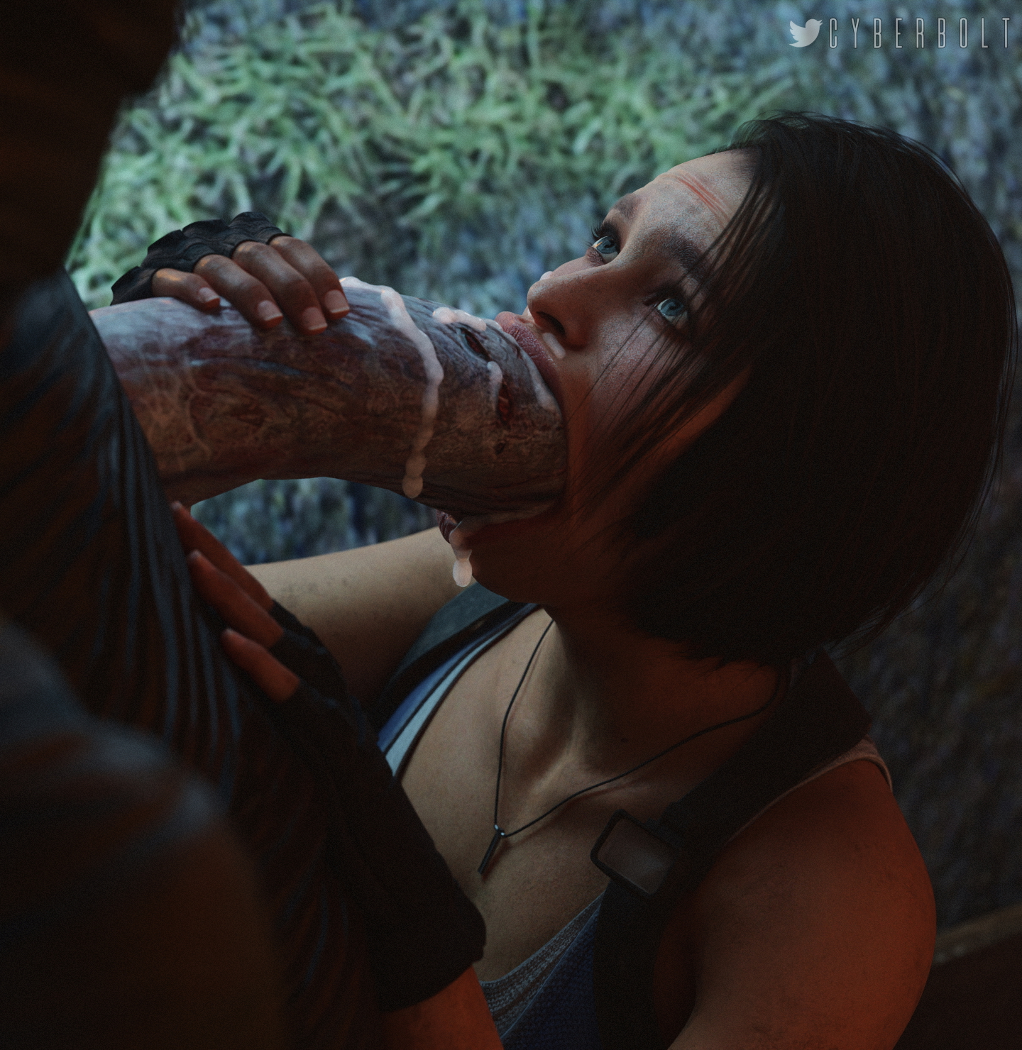 Jill & Nemesis Celebrate Halloween 2021 Resident Evil Resident Evil 3 Remake Jill Valentine Nemesis Halloween Blowjob Cumshot Big Cock 4