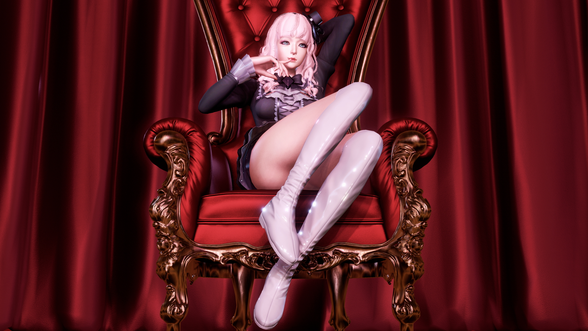 KoroKami's honey part1 Original 3d Porn 3d Girl Nsfw Videogame Horny Sexy Half Naked Ass Long Legs Booty 3