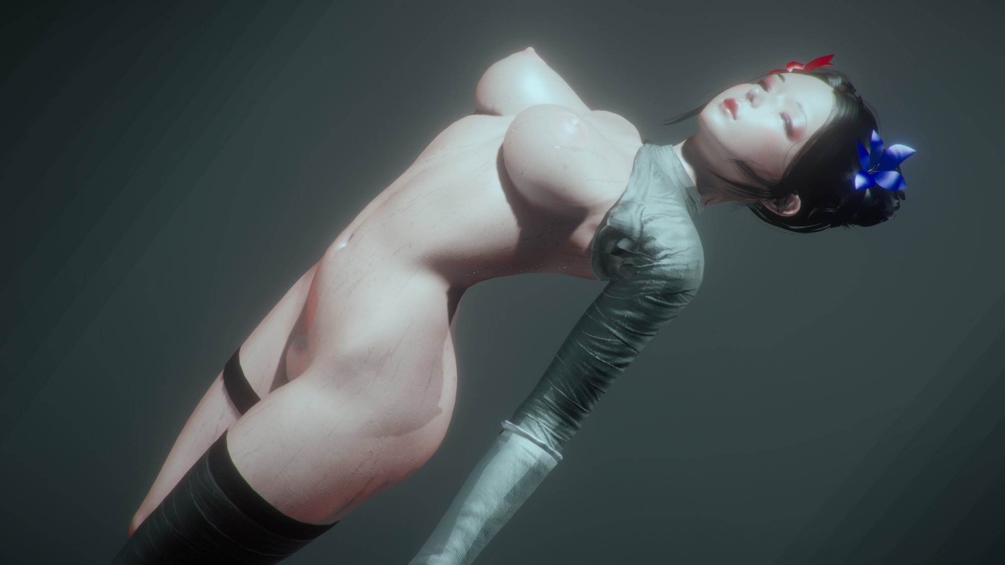 KoroKami's honey part 4 Original 3d Porn 3d Girl Nsfw Videogame Naked Nude Natural Boobs Wet Pink Nipples Drops 2
