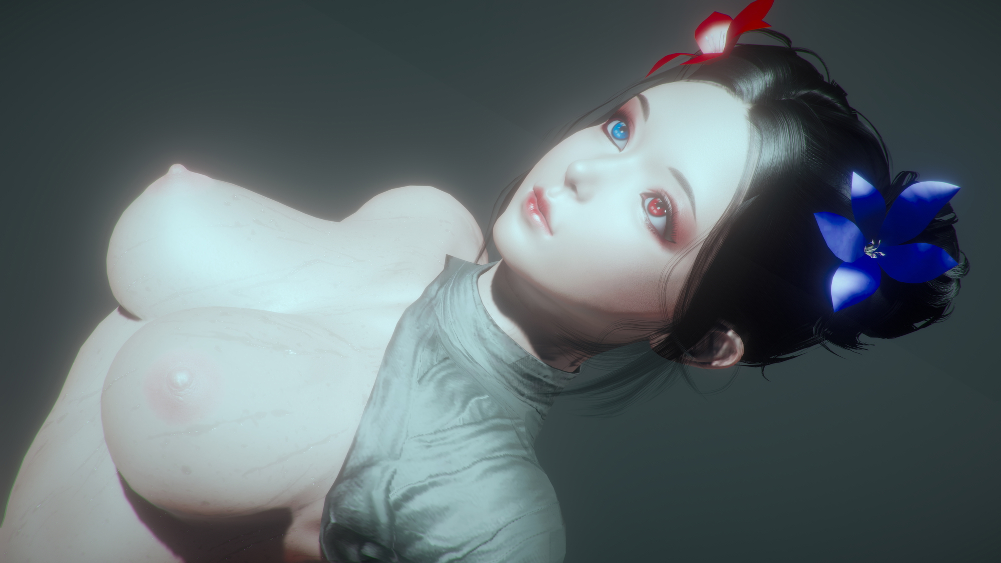 KoroKami's honey part 4 Original 3d Porn 3d Girl Nsfw Videogame Naked Nude Natural Boobs Wet Pink Nipples Drops 4