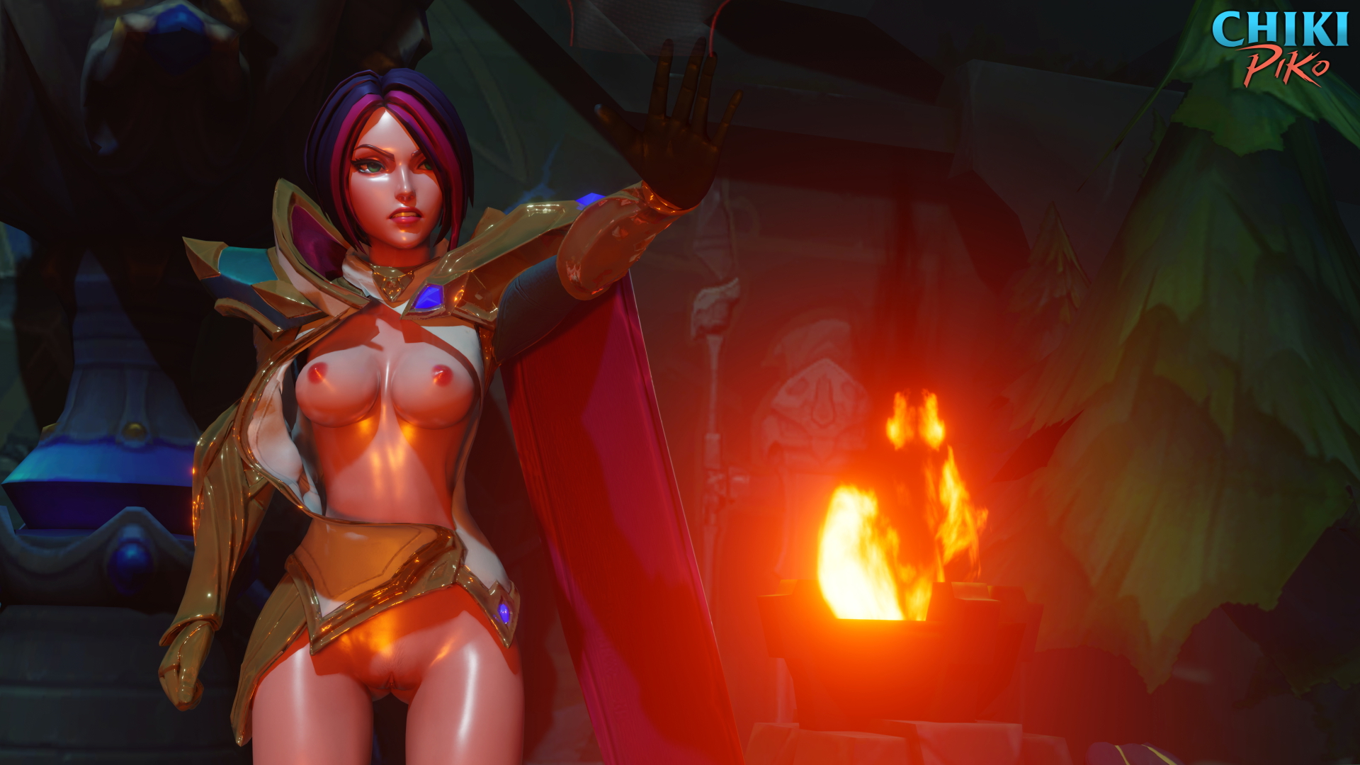 FIORA FROM LEAGUE OF LEGENDS League Of Legends Fiora Lol Legs Boobs Big Tits Big Ass Big Booty Striptease Stripper Stripping Rule34 Rule 34