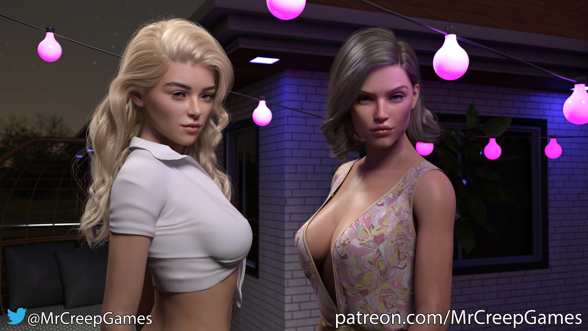 Concept Render #9 (For my first Visual Novel)  3d Porn 3d Girl Nsfw 3dnsfw Sexy Hot Nude Big boobs Pinup Pose Cute Teen