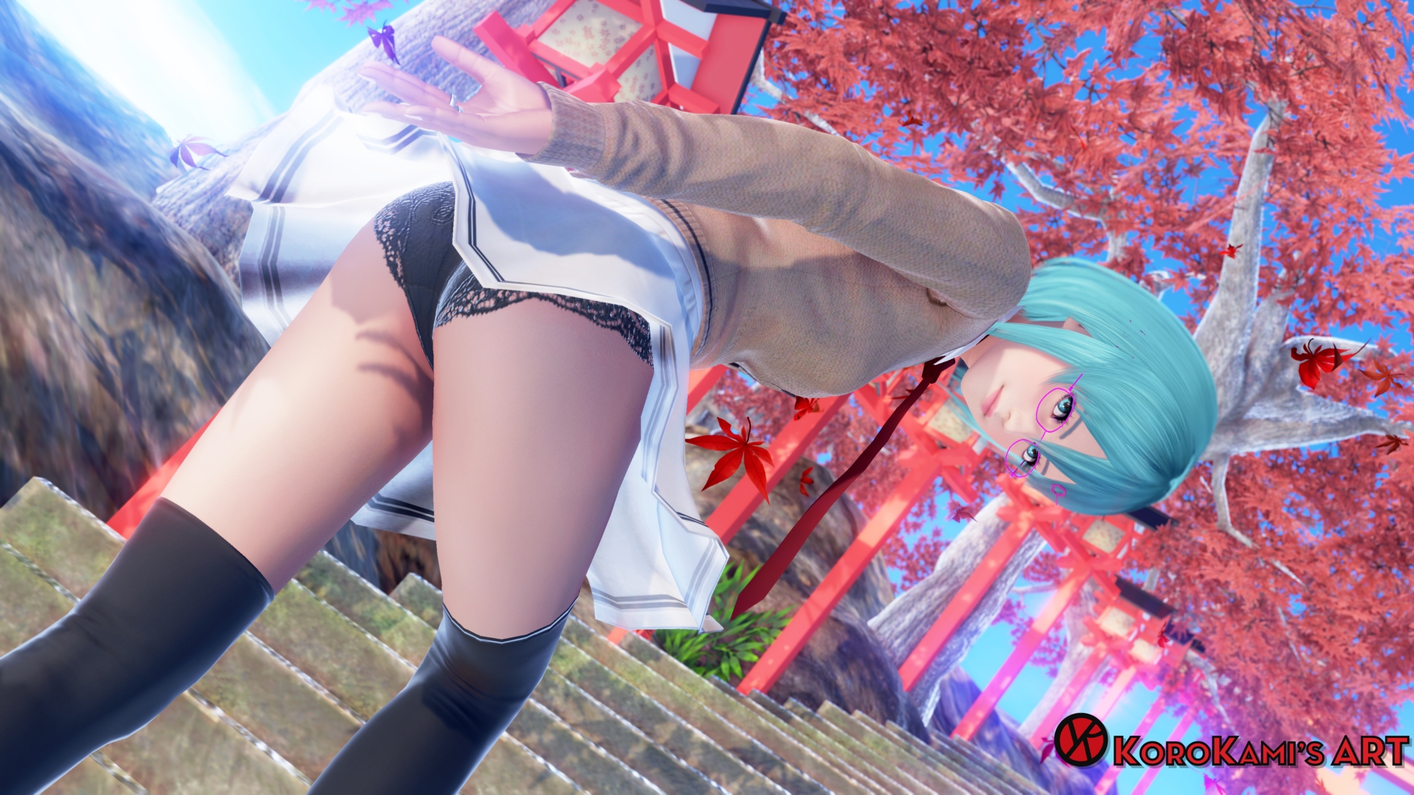 Little embarrassment Dead Or Alive Nico (Dead or Alive) 3d Porn 3d Girl Nsfw Videogame Upskirt Ass Booty Butt Embarrassed 2