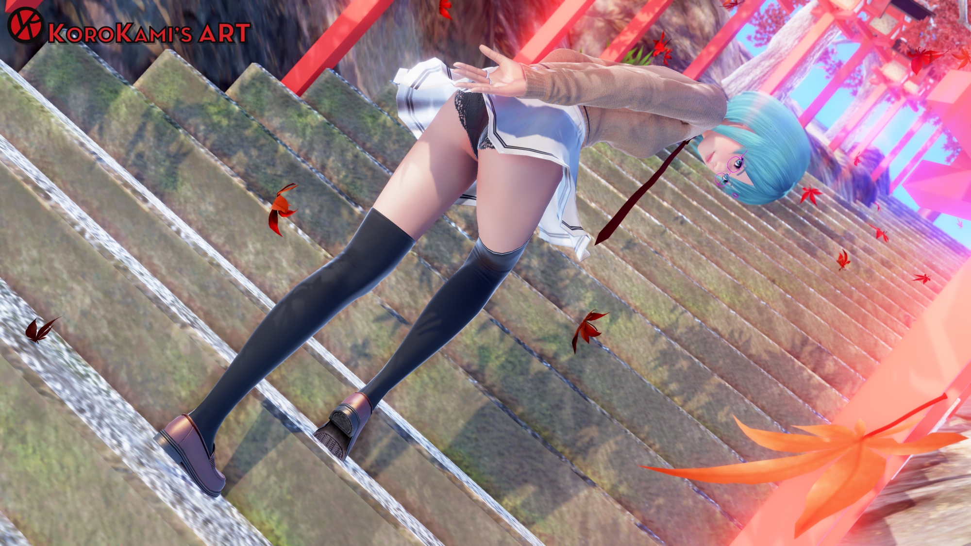 Little embarrassment Dead Or Alive Nico (Dead or Alive) 3d Porn 3d Girl Nsfw Videogame Upskirt Ass Booty Butt Embarrassed 3