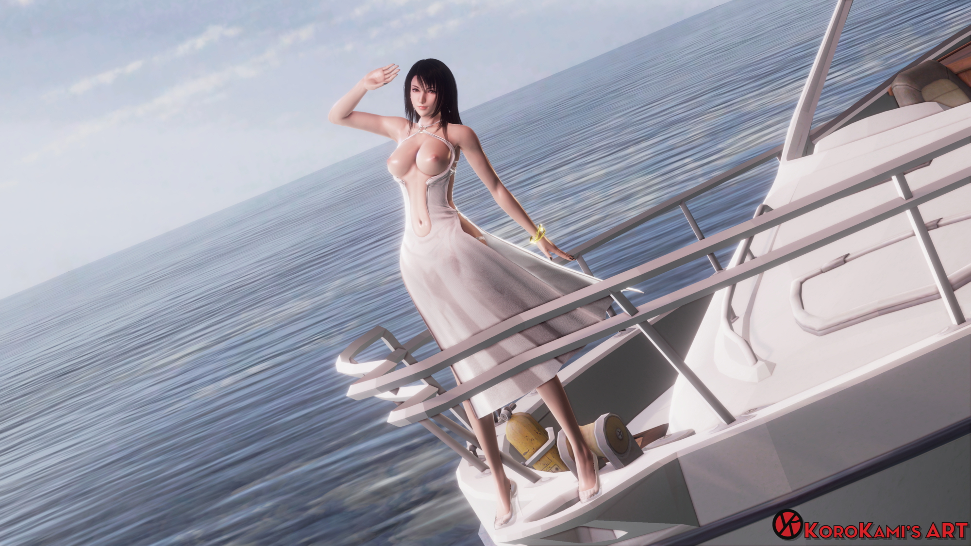 果てしない空 / Endless Sky Final Fantasy Rinoa Heartilly 3d Porn 3d Girl Nsfw Videogame Pink Nipples Natural Tits Posing Big boobs High Heels