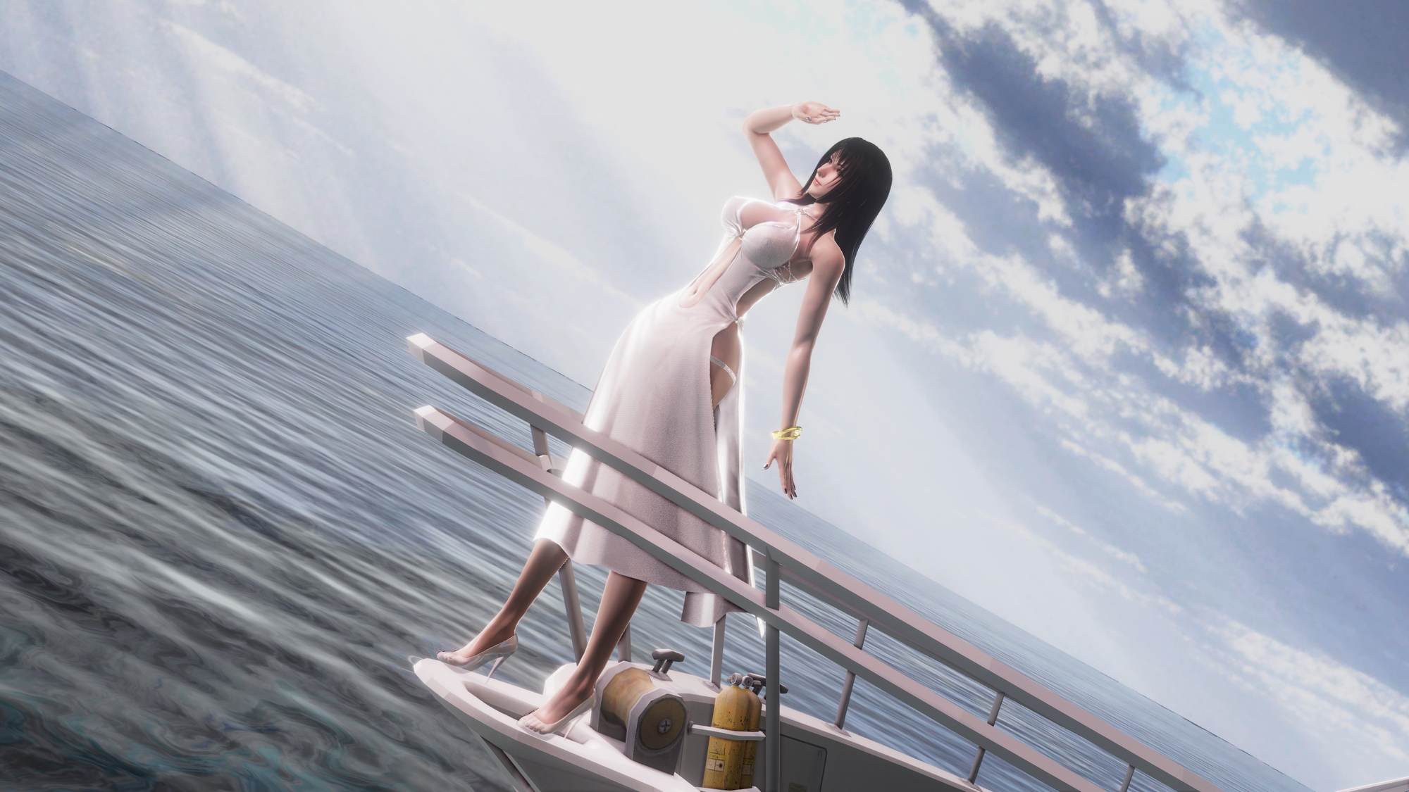果てしない空 / Endless Sky Final Fantasy Rinoa Heartilly 3d Porn 3d Girl Nsfw Videogame Pink Nipples Natural Tits Posing Big boobs High Heels 2