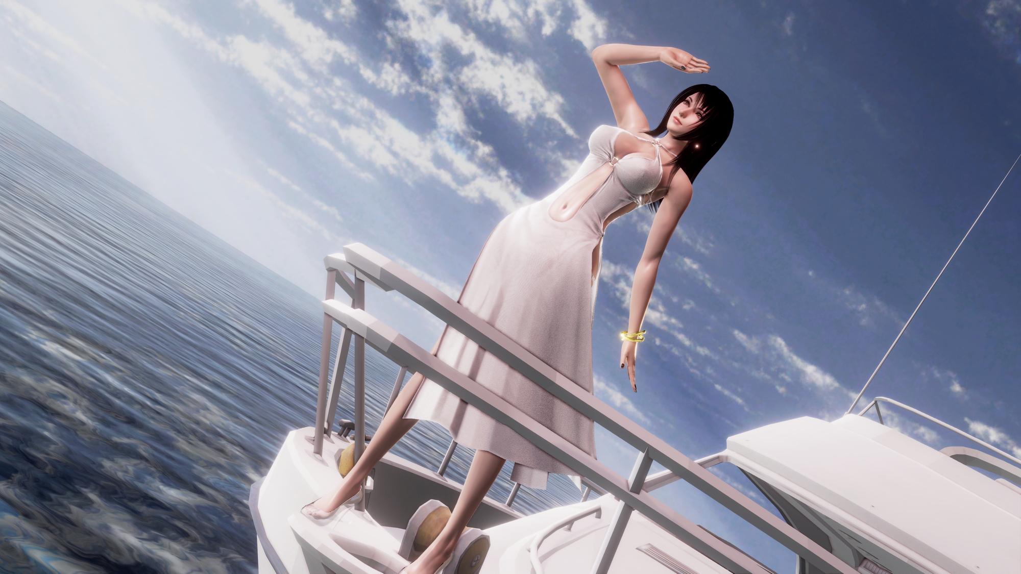 果てしない空 / Endless Sky Final Fantasy Rinoa Heartilly 3d Porn 3d Girl Nsfw Videogame Pink Nipples Natural Tits Posing Big boobs High Heels 3