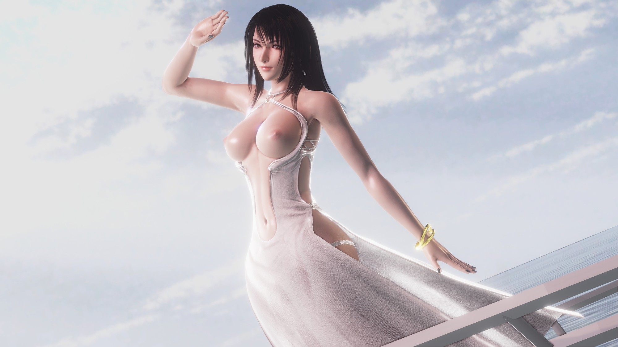 果てしない空 / Endless Sky Final Fantasy Rinoa Heartilly 3d Porn 3d Girl Nsfw Videogame Pink Nipples Natural Tits Posing Big boobs High Heels 9