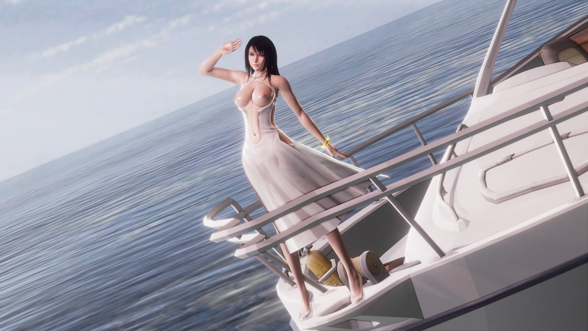 果てしない空 / Endless Sky Final Fantasy Rinoa Heartilly 3d Porn 3d Girl Nsfw Videogame Pink Nipples Natural Tits Posing Big boobs High Heels 10