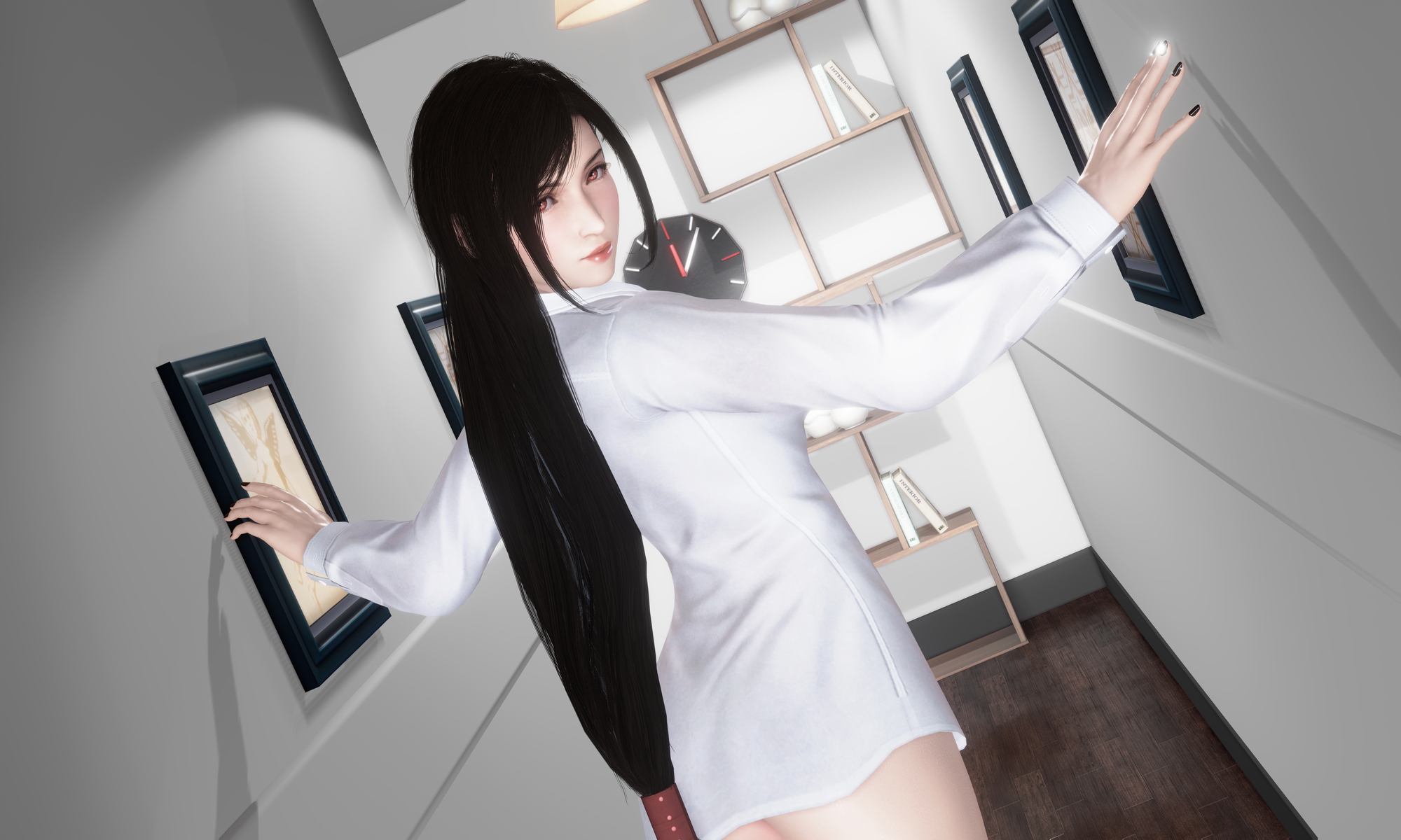 小さな通路 / Small Passage Final Fantasy Tifa Lockhart 3d Porn 3d Girl Nsfw Videogame Nude Naked Booty Back View 5