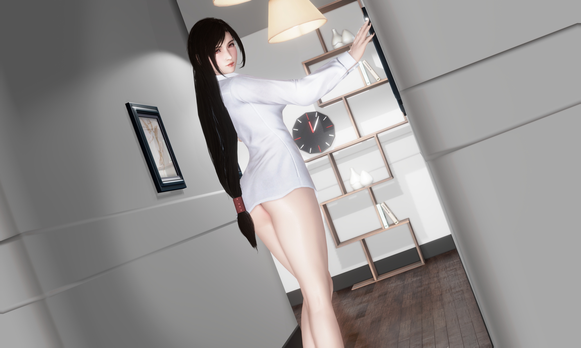 小さな通路 / Small Passage Final Fantasy Tifa Lockhart 3d Porn 3d Girl Nsfw Videogame Nude Naked Booty Back View 6
