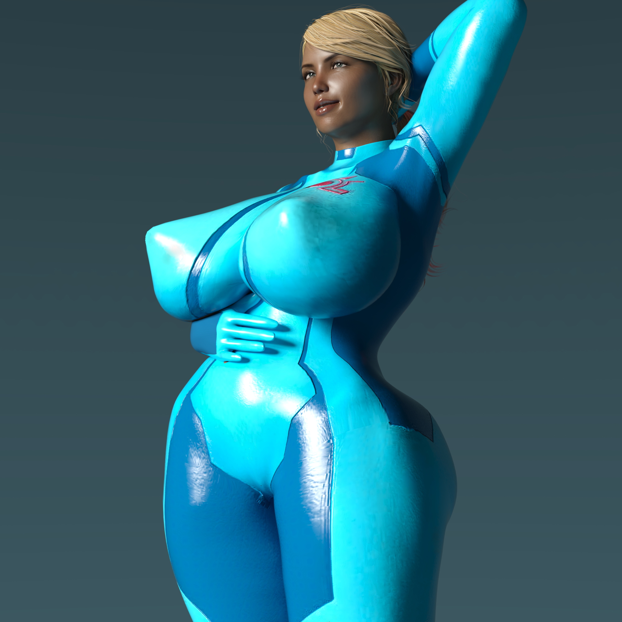 Zero Suit Samus Cosplays Samus Aran (Metroid) Metroid Big Breasts Big Tits Hips Thighs Videogame Glasses Huge Boobs Zero Suit Amazon Elf Orc Erect Nipples Big Nipples Thicc Milf