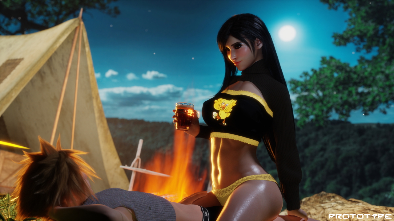 tifa drunk Tifa Lockhart Tifa Final Fantasy Final Fantasy 7 Final Fantasy 7 Remake Final Fantasy VII Cloud 