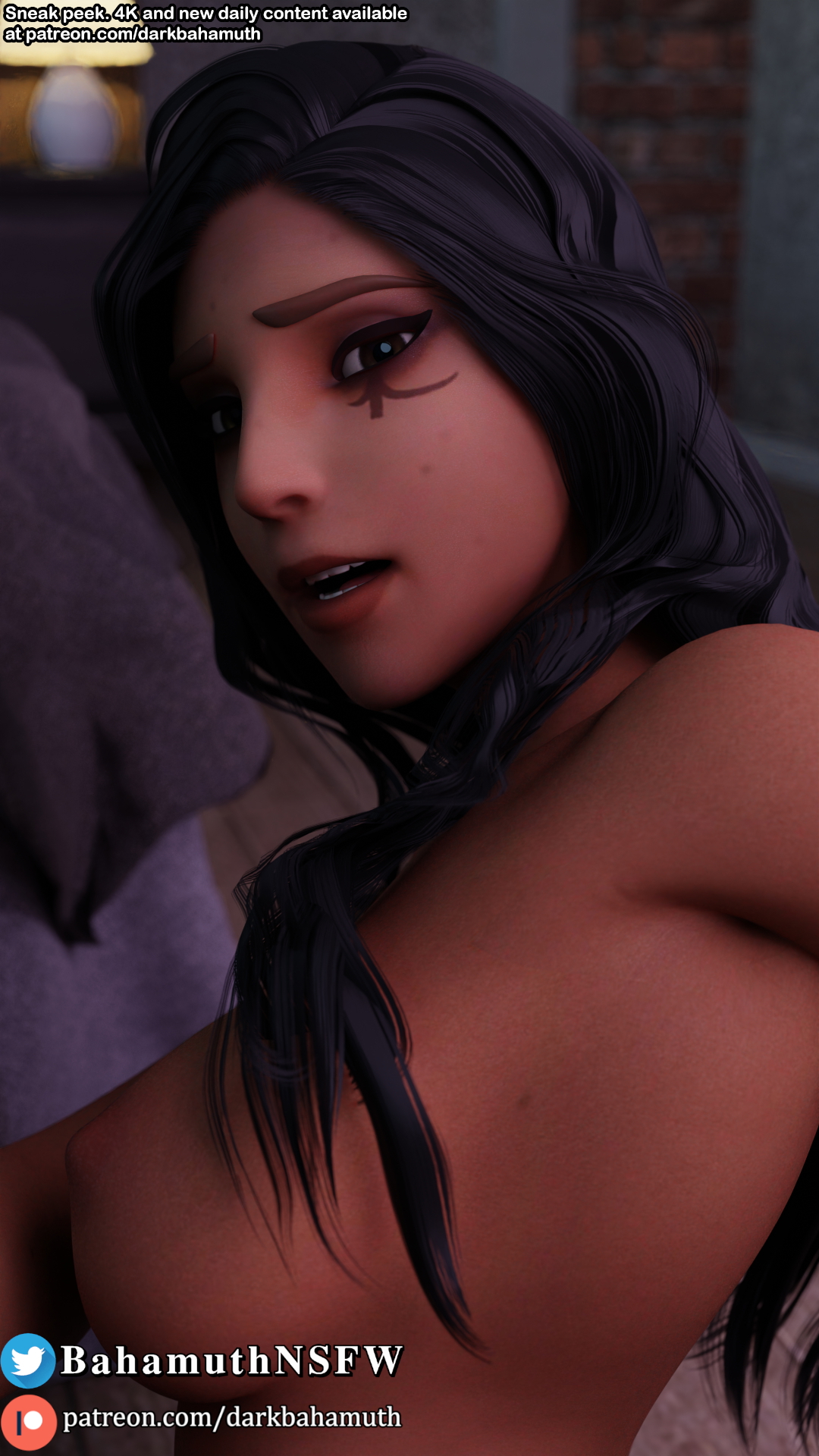 Ana sneak peek! Overwatch Anal