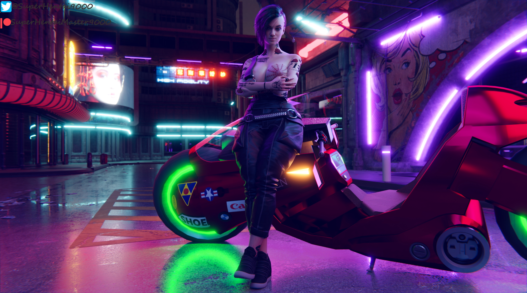 Judy Pose Cyberpunk2077 Judy Alvarez 