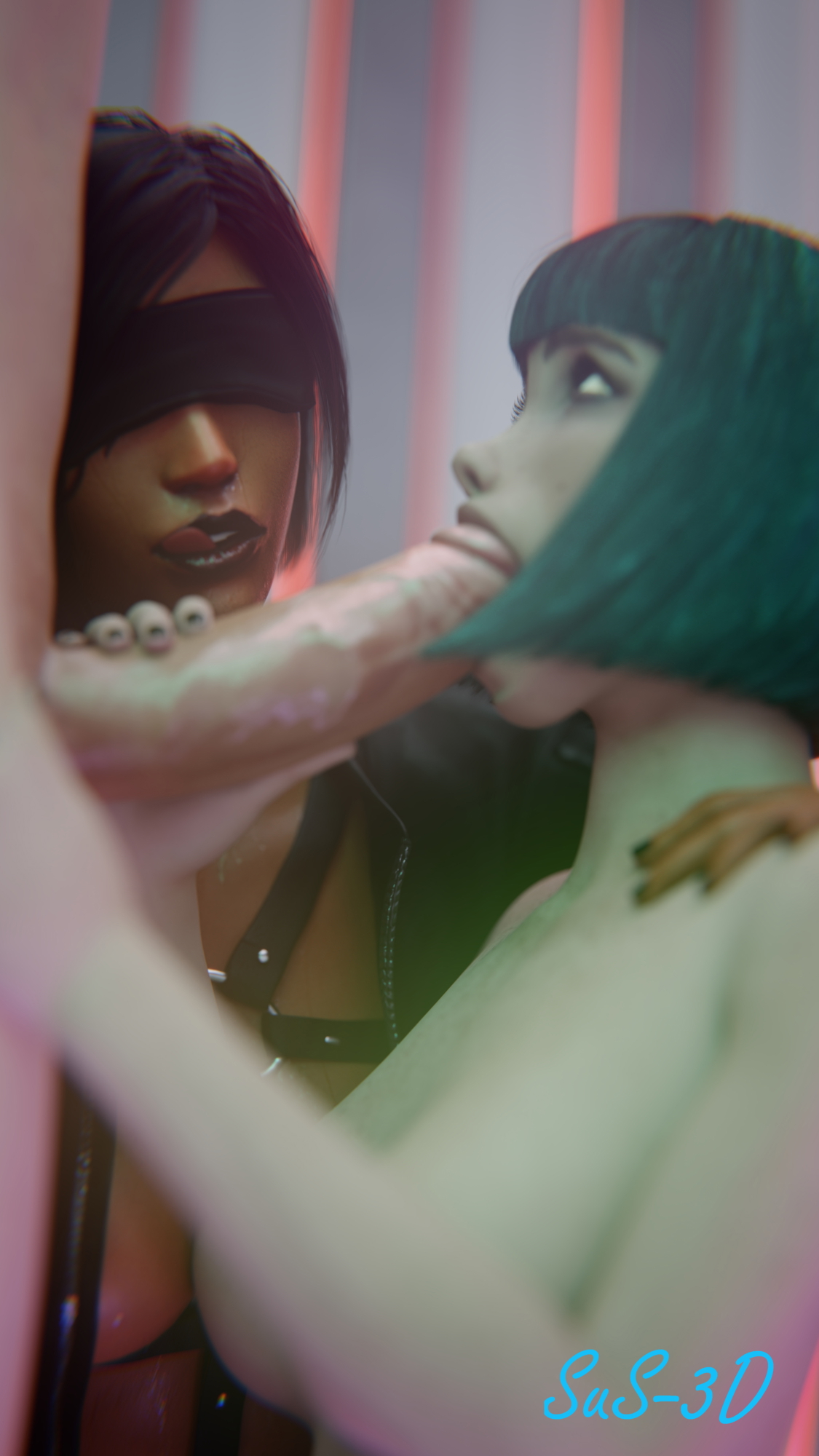 Ela x Pharah blowjob Ela (rainbow Six Siege) Pharah Blowjob Big Cock 2