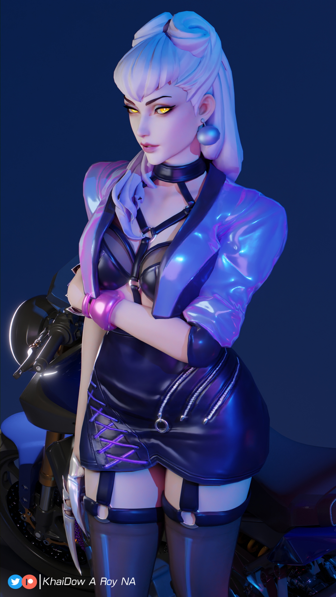 KDA Evelynn K/da Evelynn League Of Legends Rule34 Nude 3