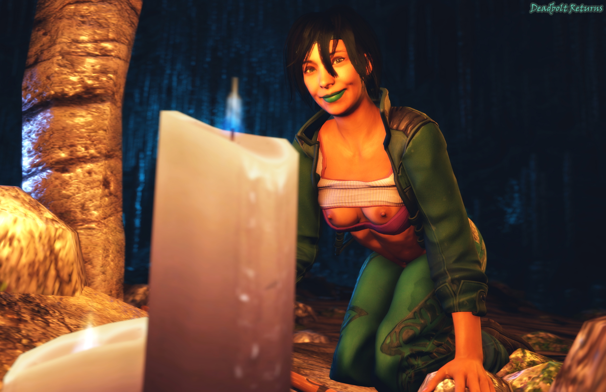 Jade by Candlelight Jade Beyond Good And Evil Sfm Source Filmmaker Rule34 Rule 34