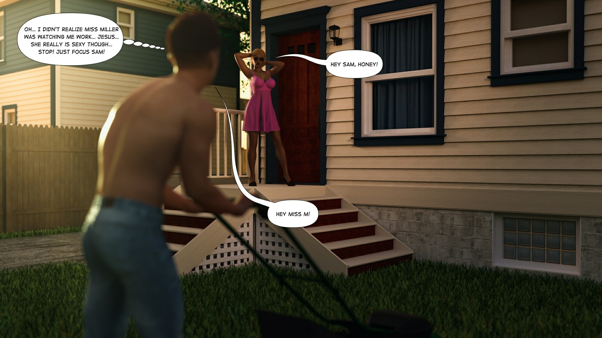 Cougar Next Door [Free Comic]  Sexy Night Big Breasts Comic Free Comic 3