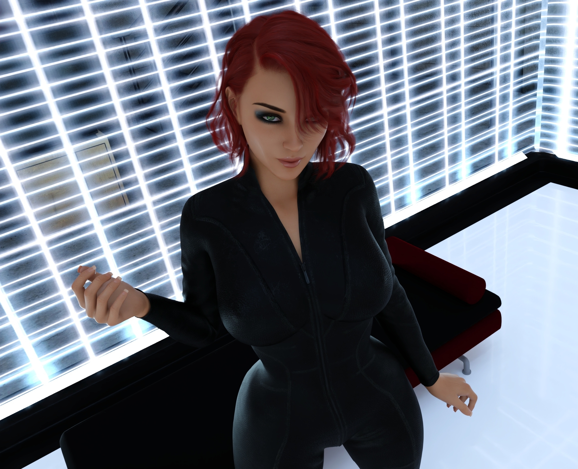Romanova Marvel Black Widow Striptease