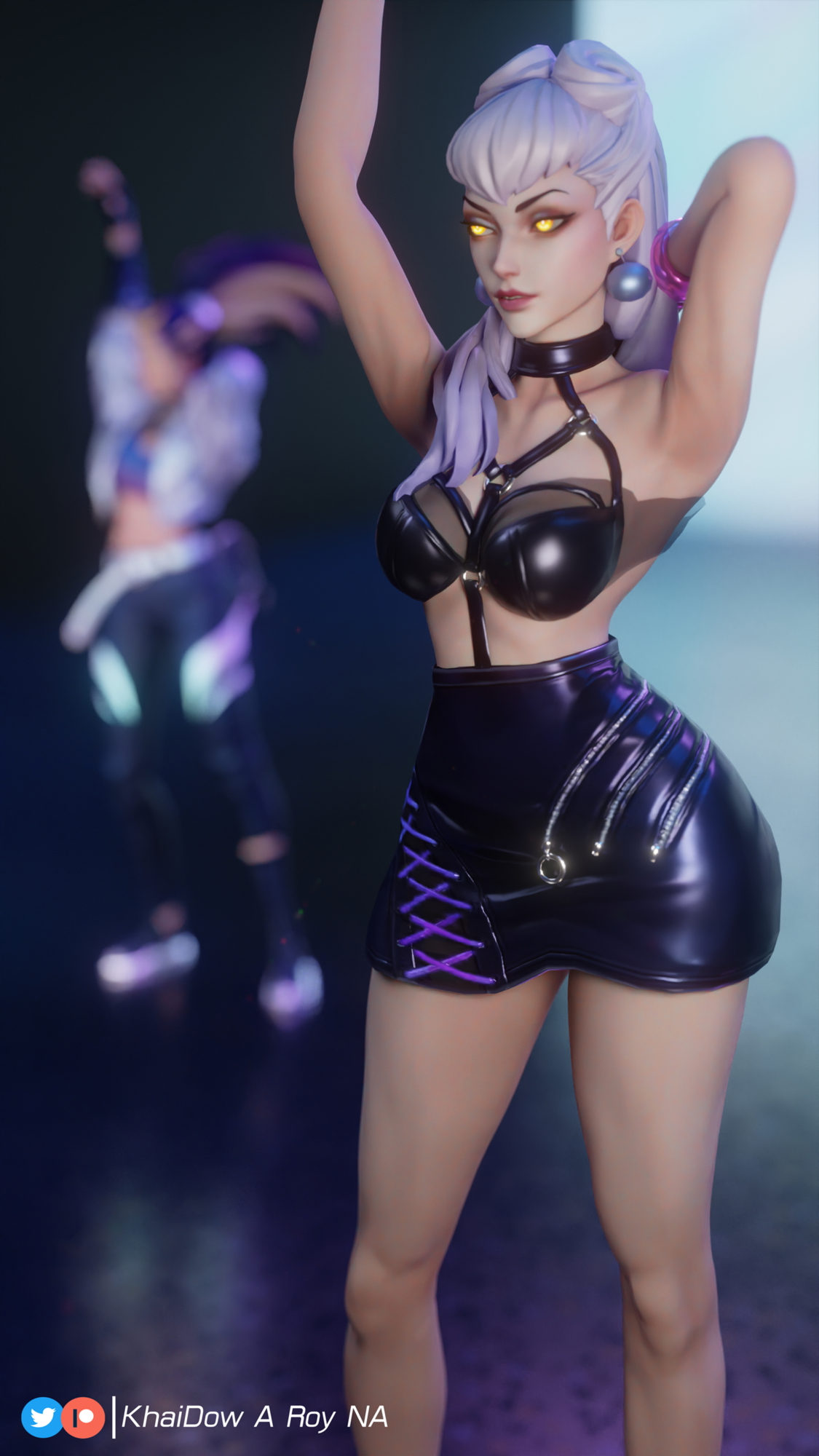 KDA Evelynn Dance Evelynn K/da 3d Porn 3d Girl 3dnsfw Sexy 2