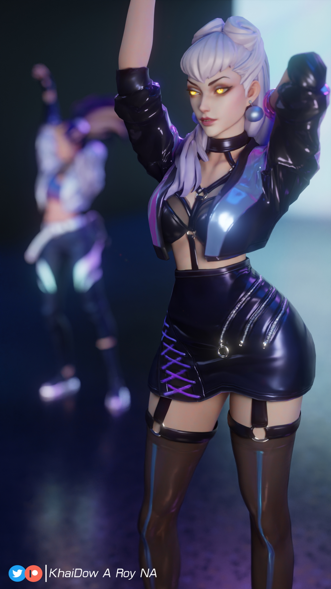 KDA Evelynn Dance Evelynn K/da 3d Porn 3d Girl 3dnsfw Sexy 5
