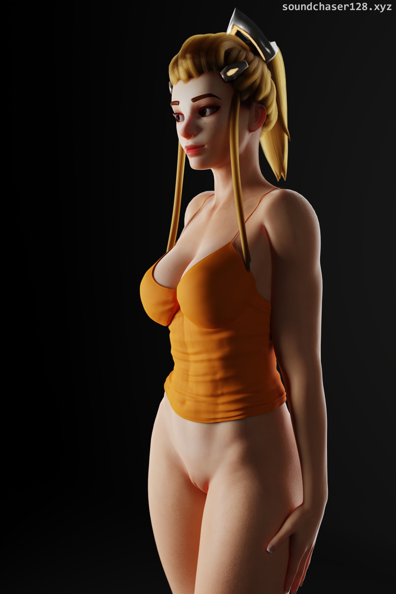 Brigitte - Hair Colors, Pt. 2 Overwatch Brigitte 3d Porn 3d Girl Nsfw Naked Nude Pussy Bottomless 2