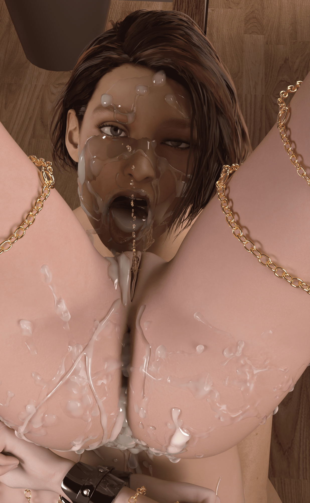 Jill+2B Jill Valentine Nier Automata 2b Ahegao Nude Bdsm Tied Cum Cumshot Bukkake Crazy Eyes