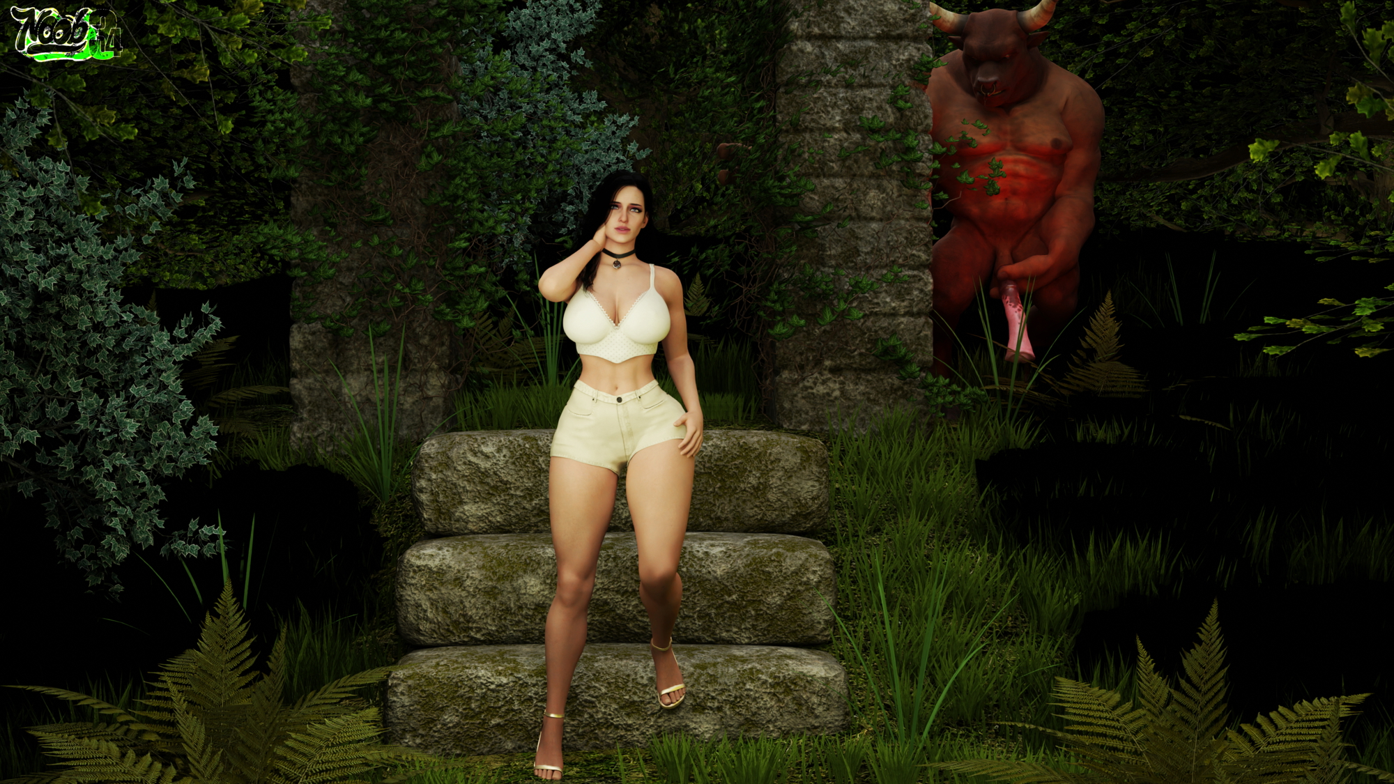 Yennefer x Minotaur Yennefer di Vengerberg Yennefer (witcher) Huge Cock Horsecock Monster 6