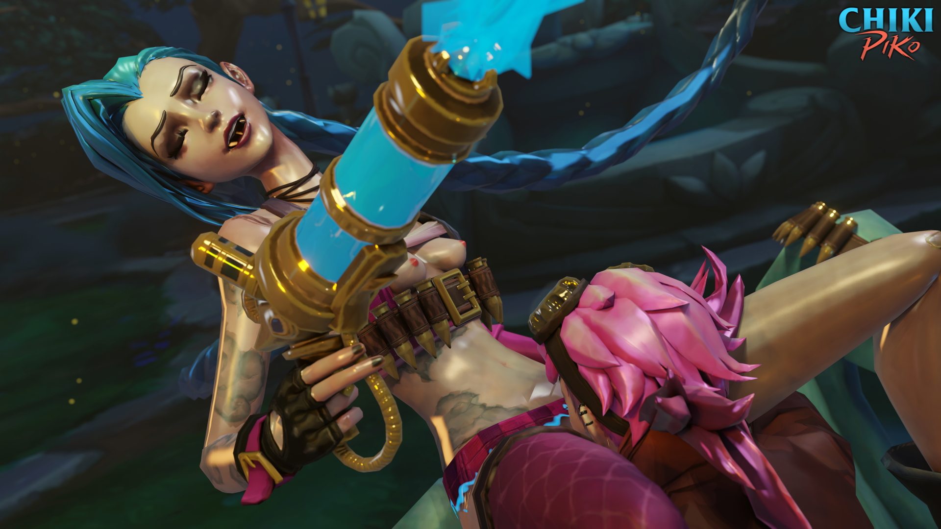 cunnilingus for Jinx Jynx (league Of Legends) League Of Legends Jinx Vi Legs Boobs Big Tits Big Ass Big Booty Striptease Stripper Stripping Rule34 Rule 34 Lol Cunnilingus