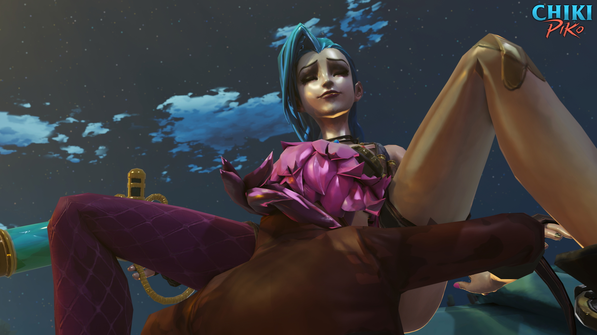 cunnilingus for Jinx Jynx (league Of Legends) League Of Legends Jinx Vi Legs Boobs Big Tits Big Ass Big Booty Striptease Stripper Stripping Rule34 Rule 34 Lol Cunnilingus 2
